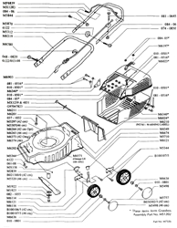 optima-omega mountfield-petrol-rotary-mowers part diagram