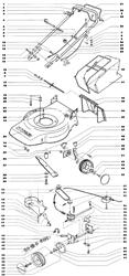 optima-omega mountfield-petrol-rotary-mowers part diagram