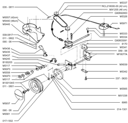 optima-omega mountfield-petrol-rotary-mowers part diagram
