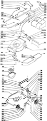 optima-omega mountfield-petrol-rotary-mowers part diagram