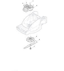 princess-38 electric-rotary-mowers-mountfield part diagram