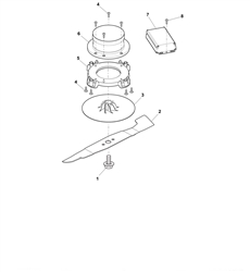 princess-38li electric-rotary-mowers-mountfield part diagram
