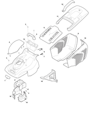 princess-42 electric-rotary-mowers-mountfield part diagram