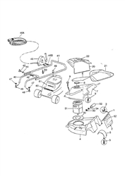 princess14 electric-rotary-mowers-mountfield part diagram