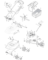 s330pd4s-inox mountfield-petrol-rotary-mowers part diagram