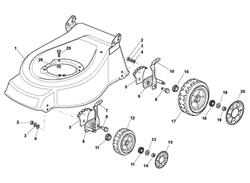 s420hp mountfield-petrol-rotary-mowers part diagram