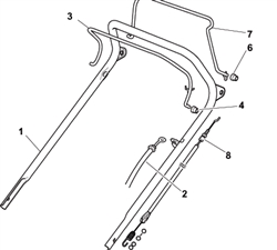 s420pd mountfield-petrol-rotary-mowers part diagram