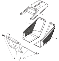 s421hp mountfield-petrol-rotary-mowers part diagram