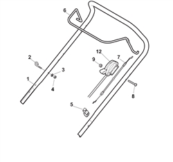 s421hp mountfield-petrol-rotary-mowers part diagram
