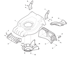 s421hp mountfield-petrol-rotary-mowers part diagram