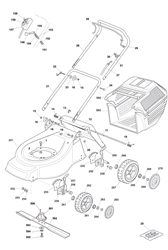 s421hp mountfield-petrol-rotary-mowers part diagram