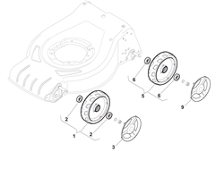 s421hp mountfield-petrol-rotary-mowers part diagram