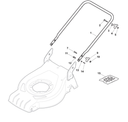 s421pd mountfield-petrol-rotary-mowers part diagram