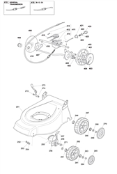 s421pd mountfield-petrol-rotary-mowers part diagram