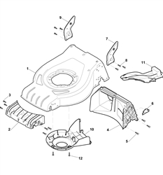 s460hp mountfield-petrol-rotary-mowers part diagram