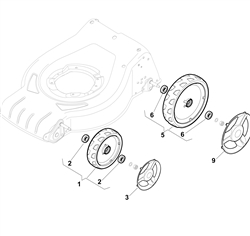 s460hp mountfield-petrol-rotary-mowers part diagram