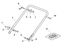 s460pd mountfield-petrol-rotary-mowers part diagram