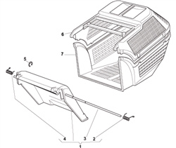 s460pd mountfield-petrol-rotary-mowers part diagram