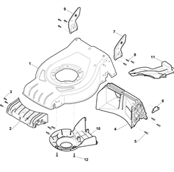 s460pd mountfield-petrol-rotary-mowers part diagram