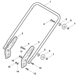 s460pd mountfield-petrol-rotary-mowers part diagram