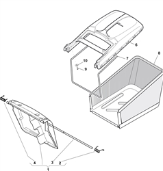 s461hp mountfield-petrol-rotary-mowers part diagram