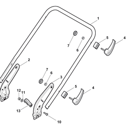 s461pd-es mountfield-petrol-rotary-mowers part diagram