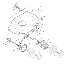 s461pd-es mountfield-petrol-rotary-mowers part diagram