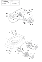 s461pd mountfield-petrol-rotary-mowers part diagram