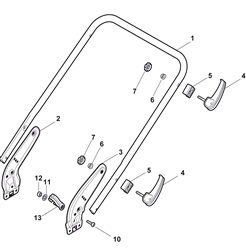s461pd mountfield-petrol-rotary-mowers part diagram