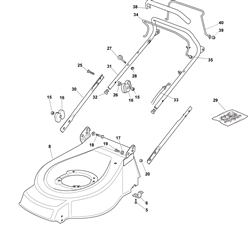 s461r-pd mountfield-petrol-rotary-mowers part diagram