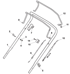 s464pd mountfield-petrol-rotary-mowers part diagram