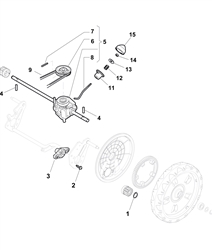 s510pd mountfield-petrol-rotary-mowers part diagram