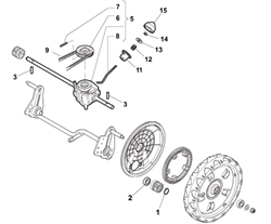 s510pd mountfield-petrol-rotary-mowers part diagram