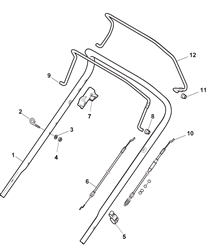 s510pd mountfield-petrol-rotary-mowers part diagram