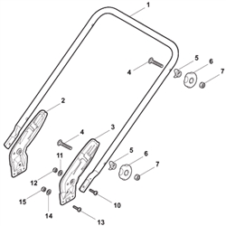 s510pd mountfield-petrol-rotary-mowers part diagram