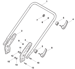 s511pd mountfield-petrol-rotary-mowers part diagram