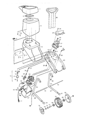 shredder shredderchippers part diagram