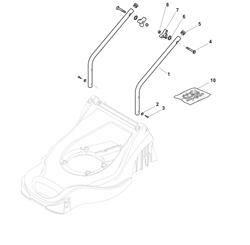 sp164 mountfield-petrol-rotary-mowers part diagram