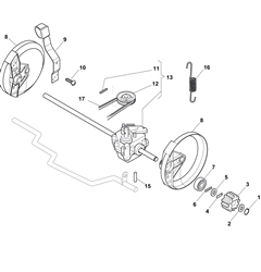 sp184 mountfield-petrol-rotary-mowers part diagram