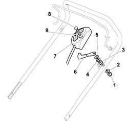 sp184 mountfield-petrol-rotary-mowers part diagram