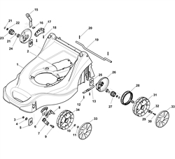 sp414-rs100-ohv bq-machines part diagram