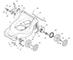 sp414-rs100-ohv bq-machines part diagram