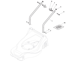 sp414-rs100-ohv bq-machines part diagram