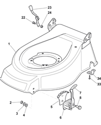 sp425 mountfield-petrol-rotary-mowers part diagram