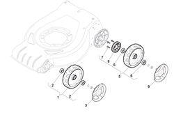 sp425 mountfield-petrol-rotary-mowers part diagram