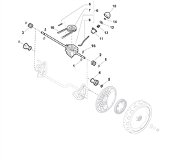 sp425 mountfield-petrol-rotary-mowers part diagram