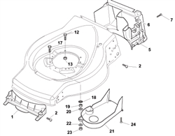 sp454 mountfield-petrol-rotary-mowers part diagram