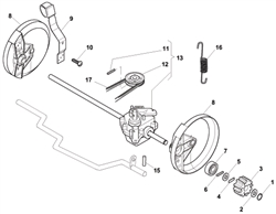 sp454 mountfield-petrol-rotary-mowers part diagram