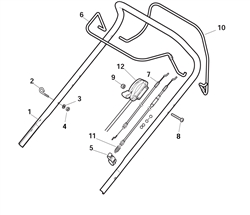 sp454-rm45-140cc-ohv bq-machines part diagram