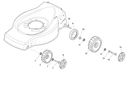 sp454-rm45-140cc-ohv bq-machines part diagram